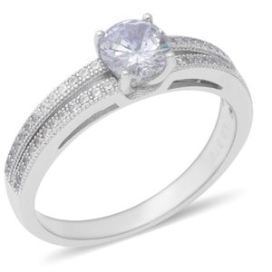 Diamond CZ Wedding Ring